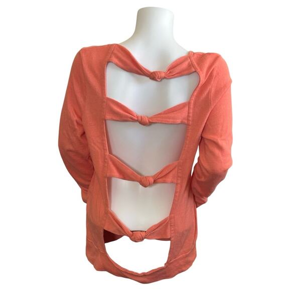 #T38 OBEY PROPAGANDA Ladder Back Light Weight Sweatshirt SZ M $89 - Picture 6 of 10